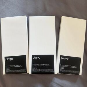 3 pack for 2 ea PLAYA Belkin 6 tempered glass (ITALY) screen protec iPhone 11/XR